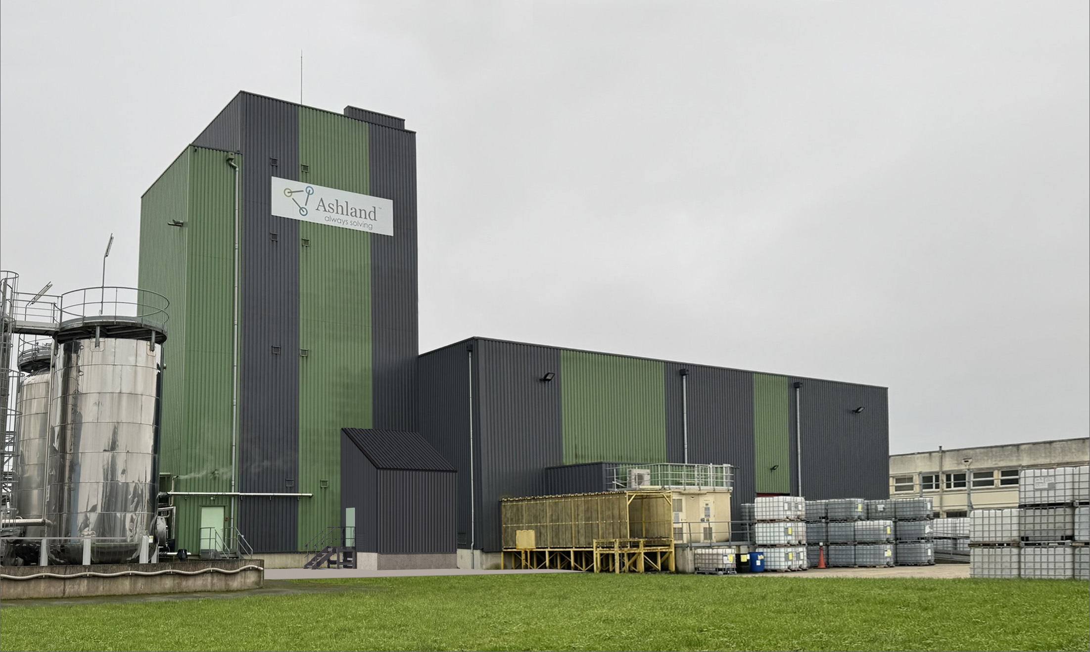 Extension d’un bâtiment de stockage — Alizay (2025)